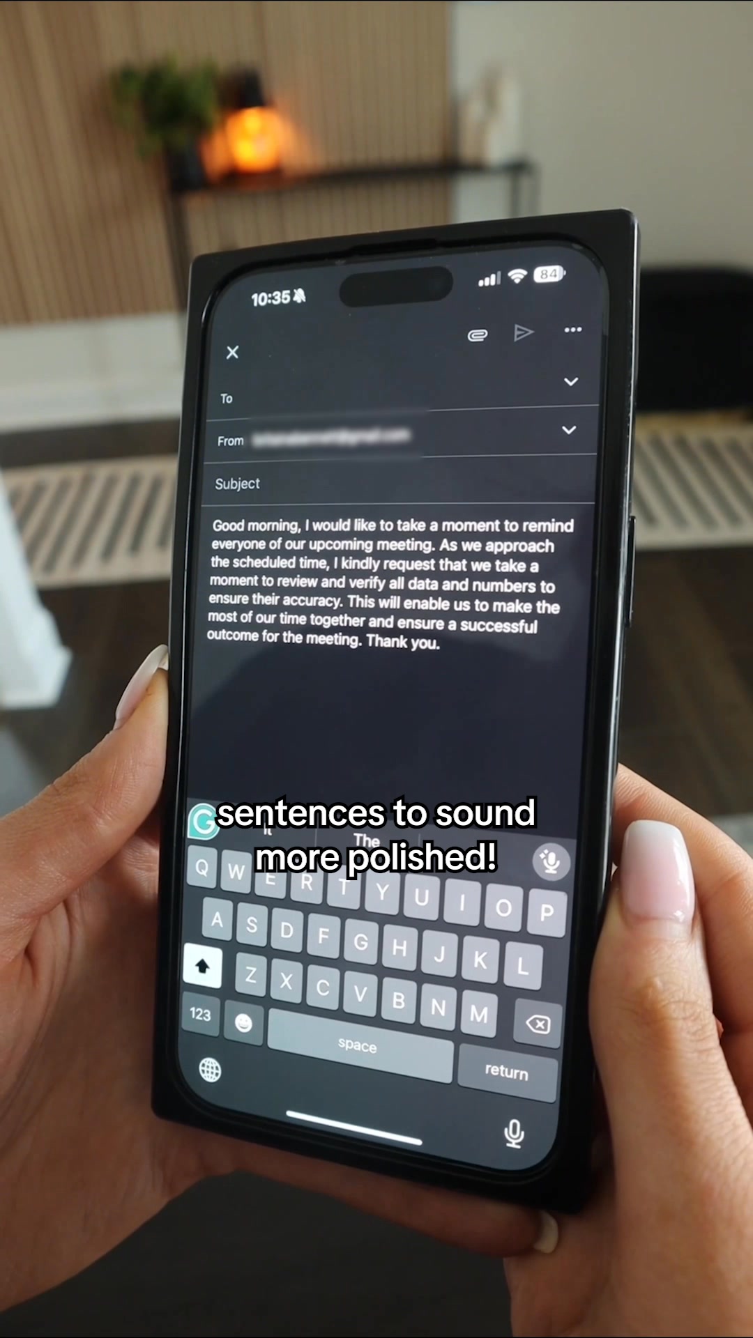 Grammarly Facebook ad: Make Your Writing Mistake-Free