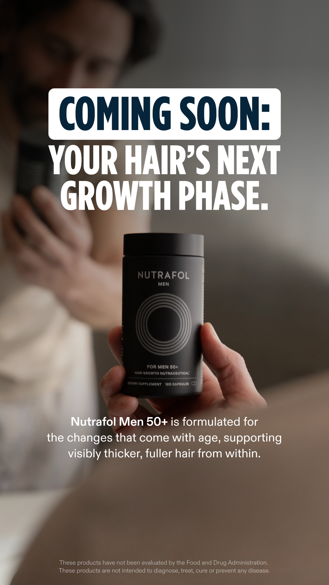 Nutrafol Men Facebook ad