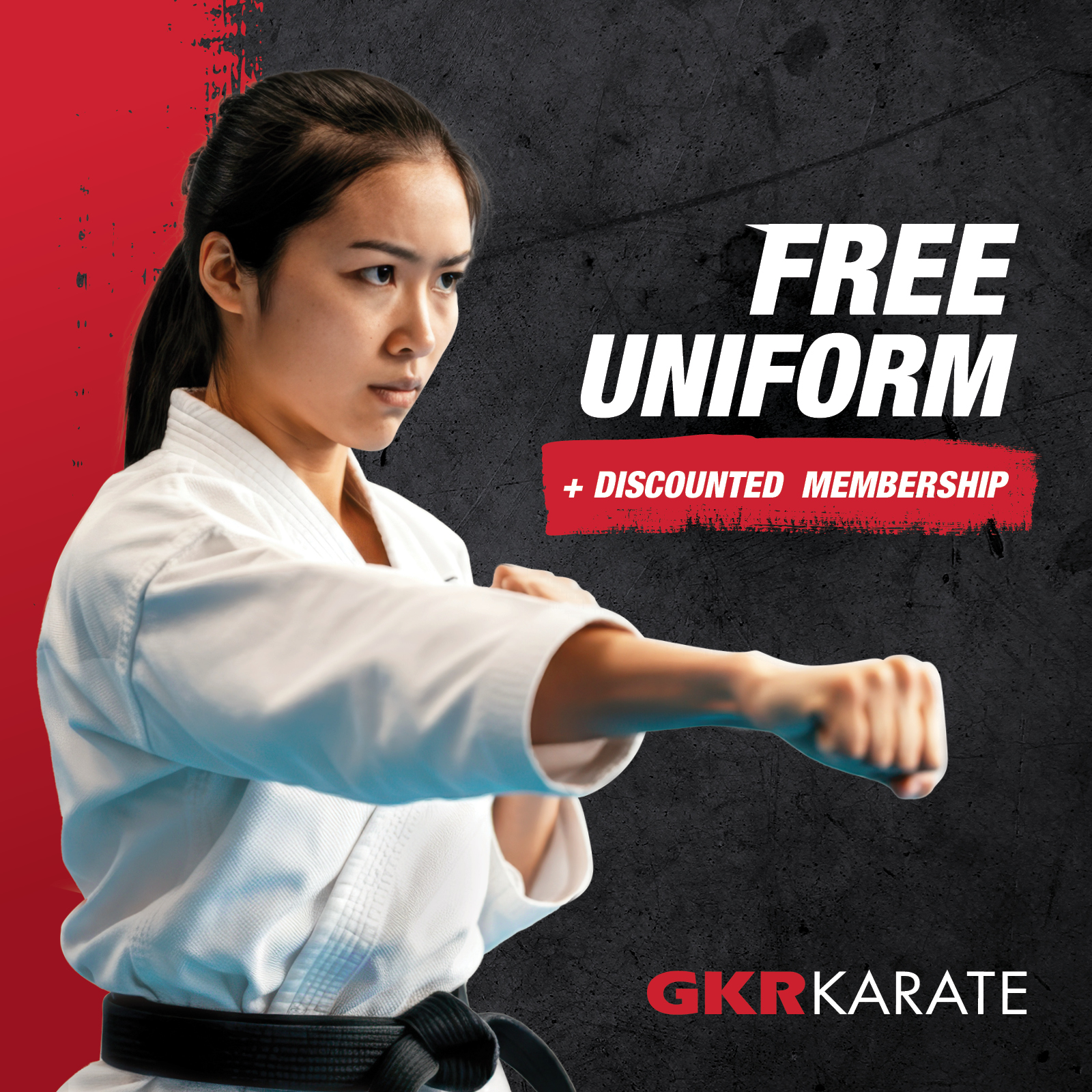 GKR Karate Facebook ad