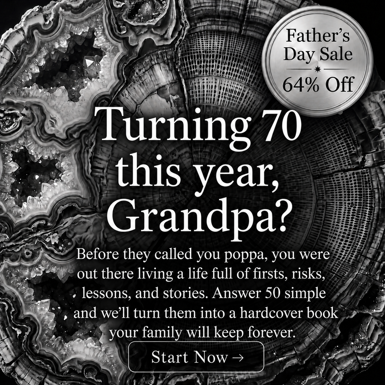 Memowrite Facebook ad