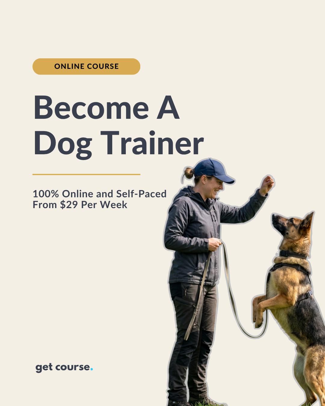 Get Course Co Facebook ad