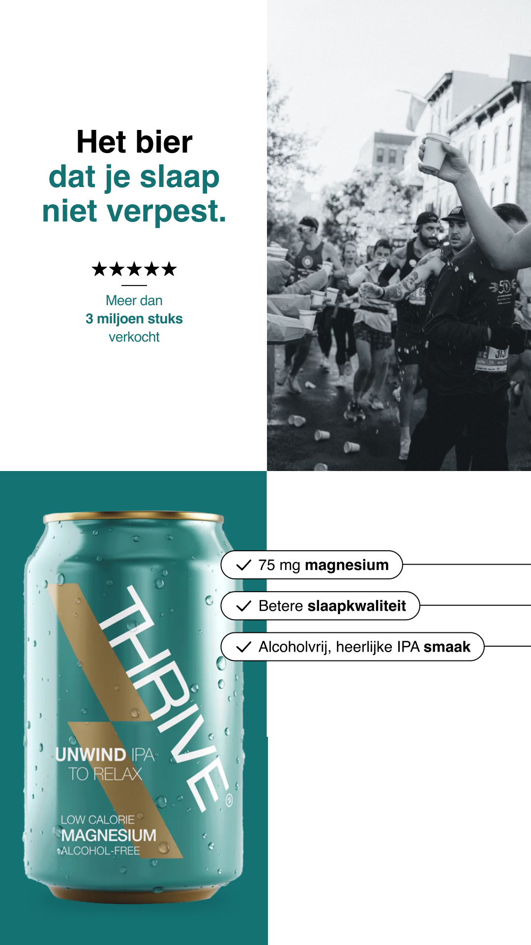 Thrive Beer Facebook ad
