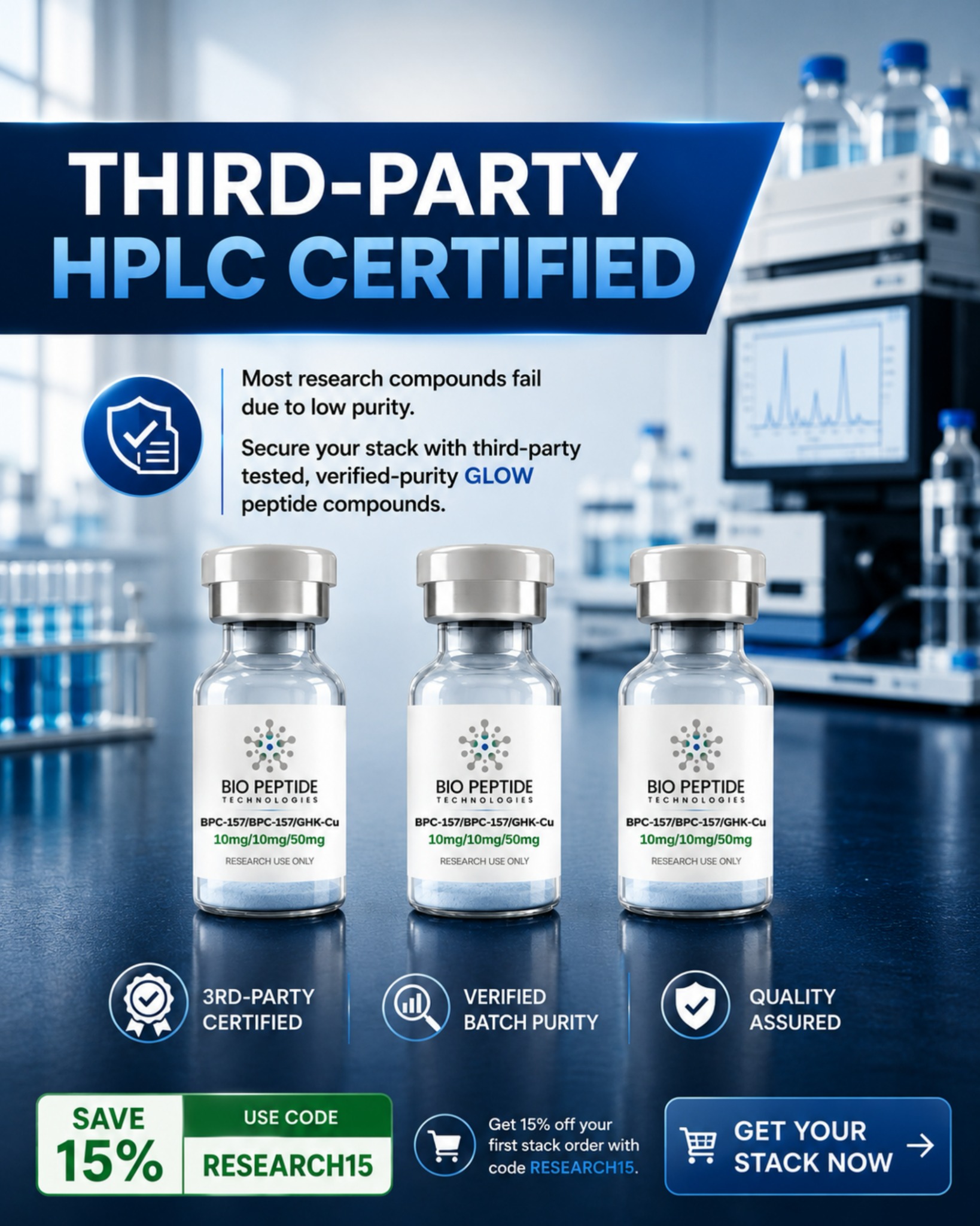 Biopep Titech Facebook ad: Glow, Recovery, And Confidence