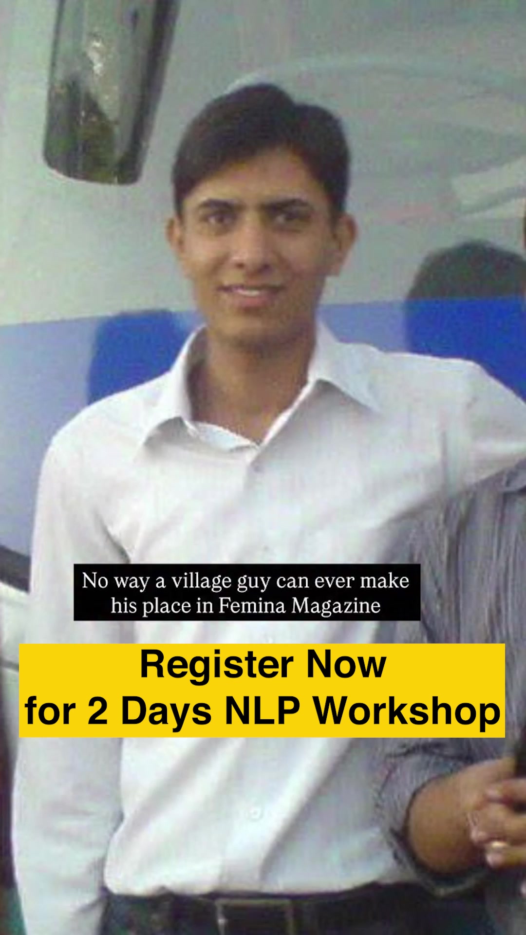 Dr. Yogendra Singh Rathore Facebook ad: Register For 2-Day LIVE NLP Foundation Workshop