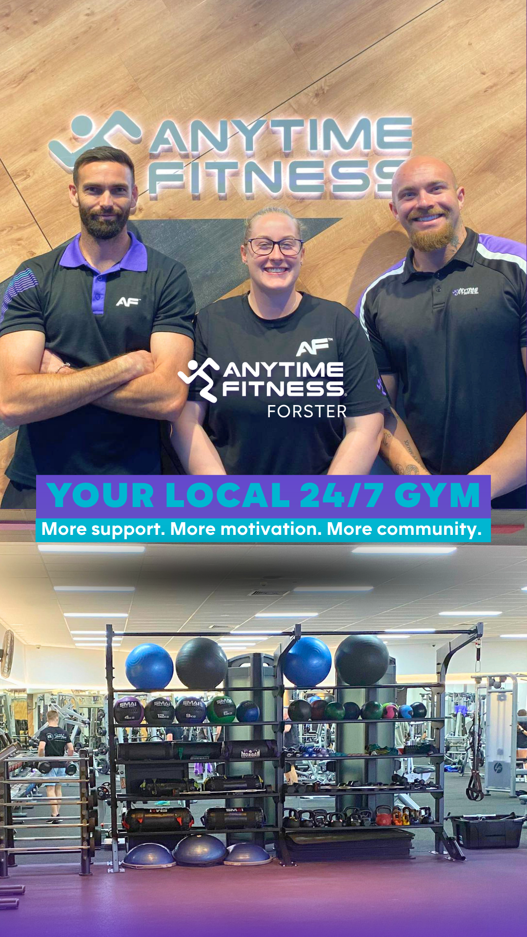 Anytime Fitness Facebook ad
