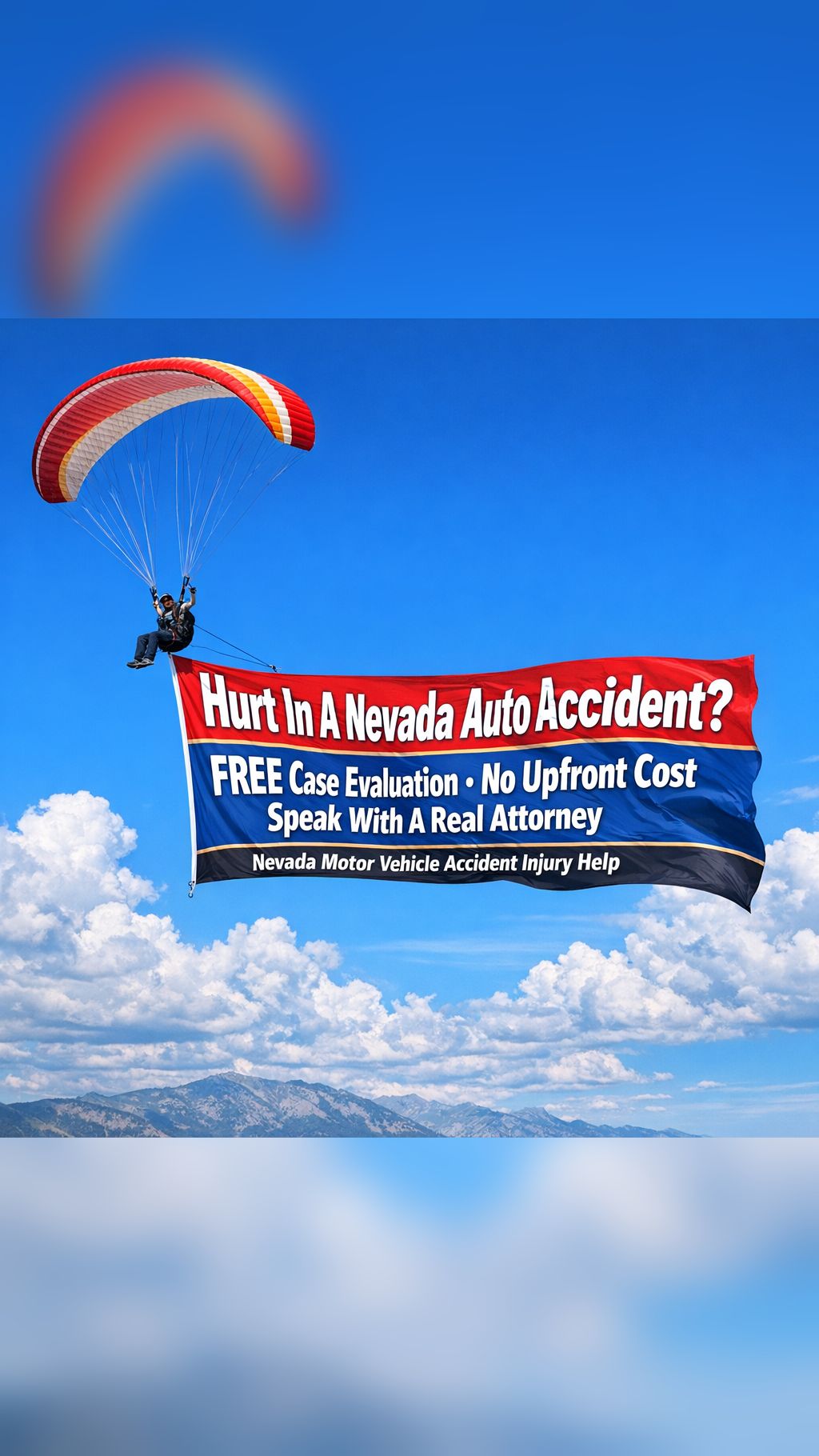 Nevada Accident Claims Facebook ad from May 19, 2026