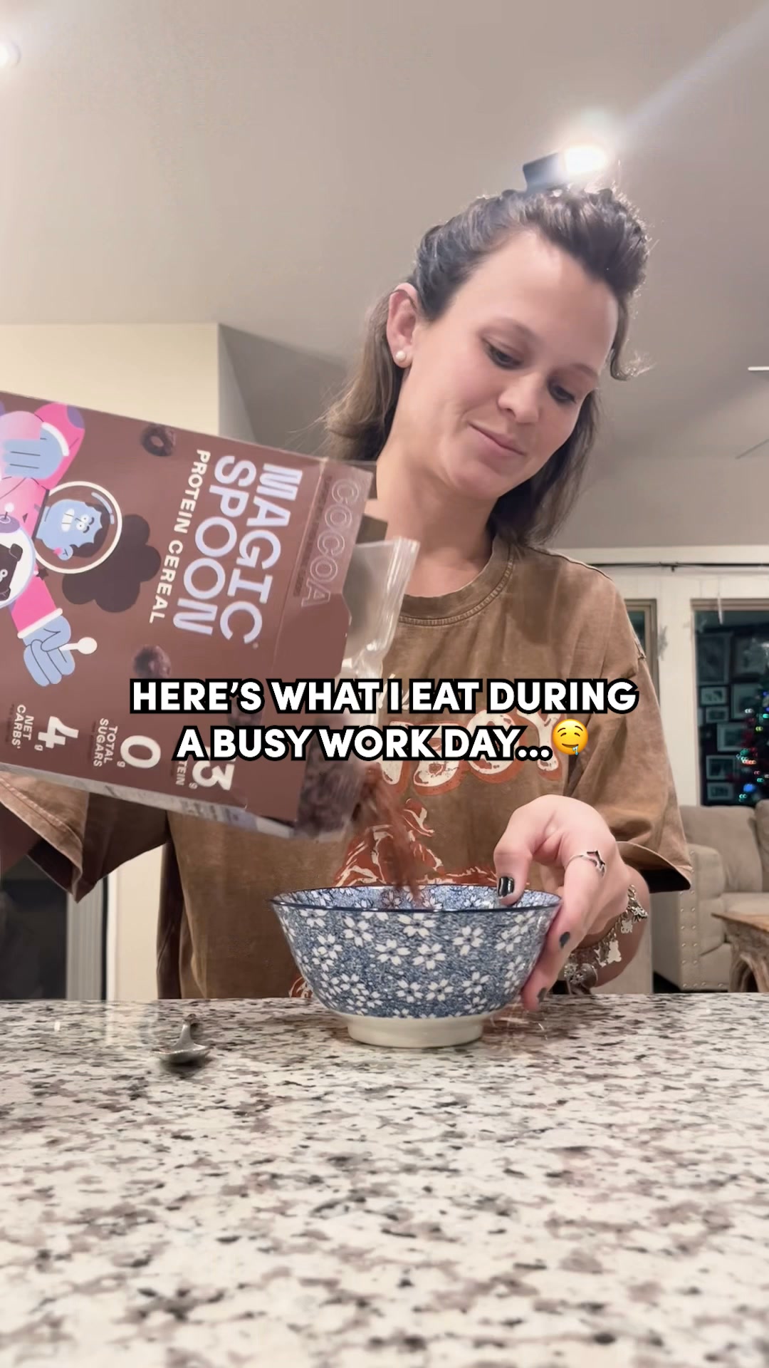 Magic Spoon Cereal Facebook ad: Fuel Your Busy Workday
