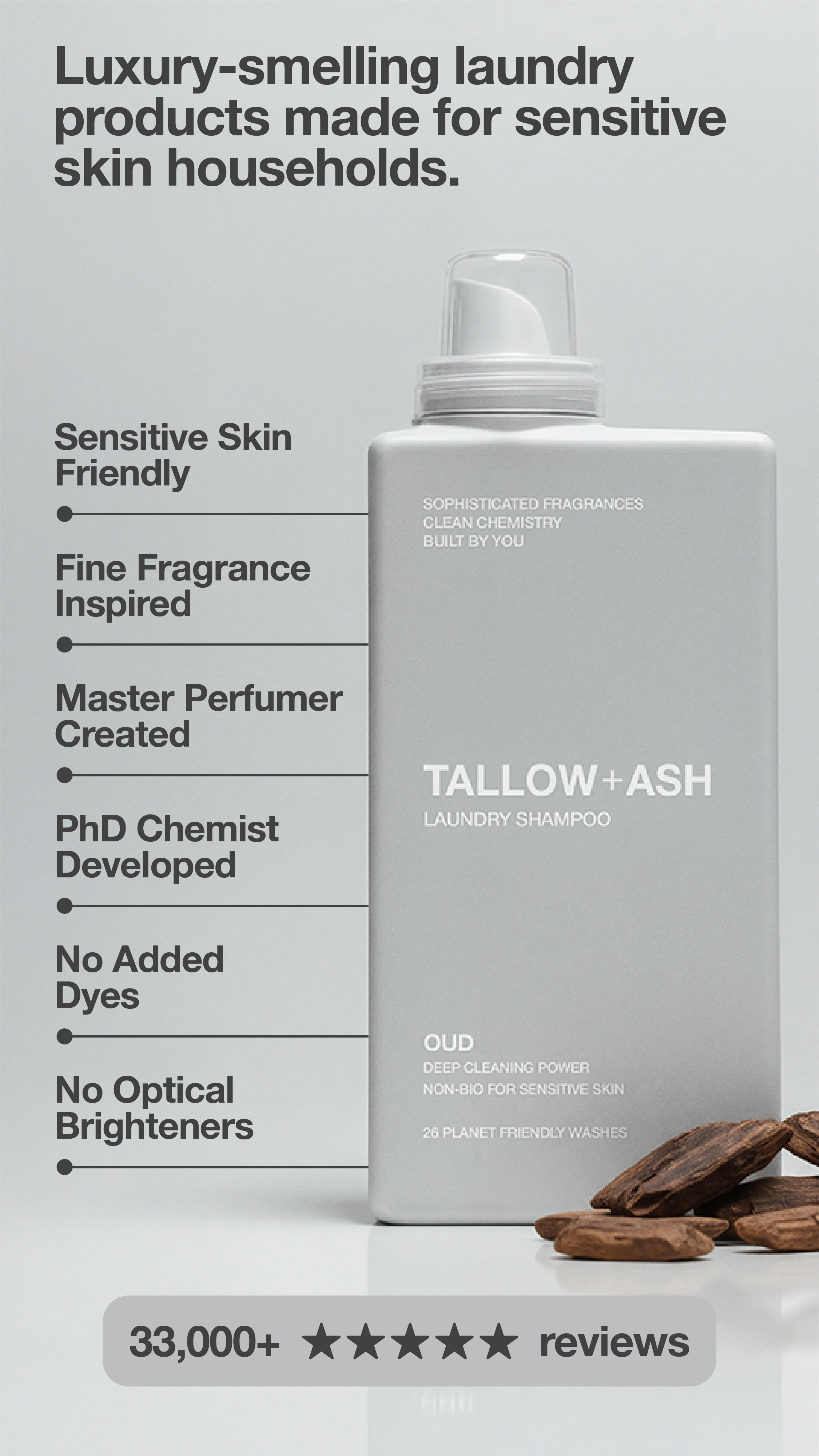 Tallow + Ash Facebook ad