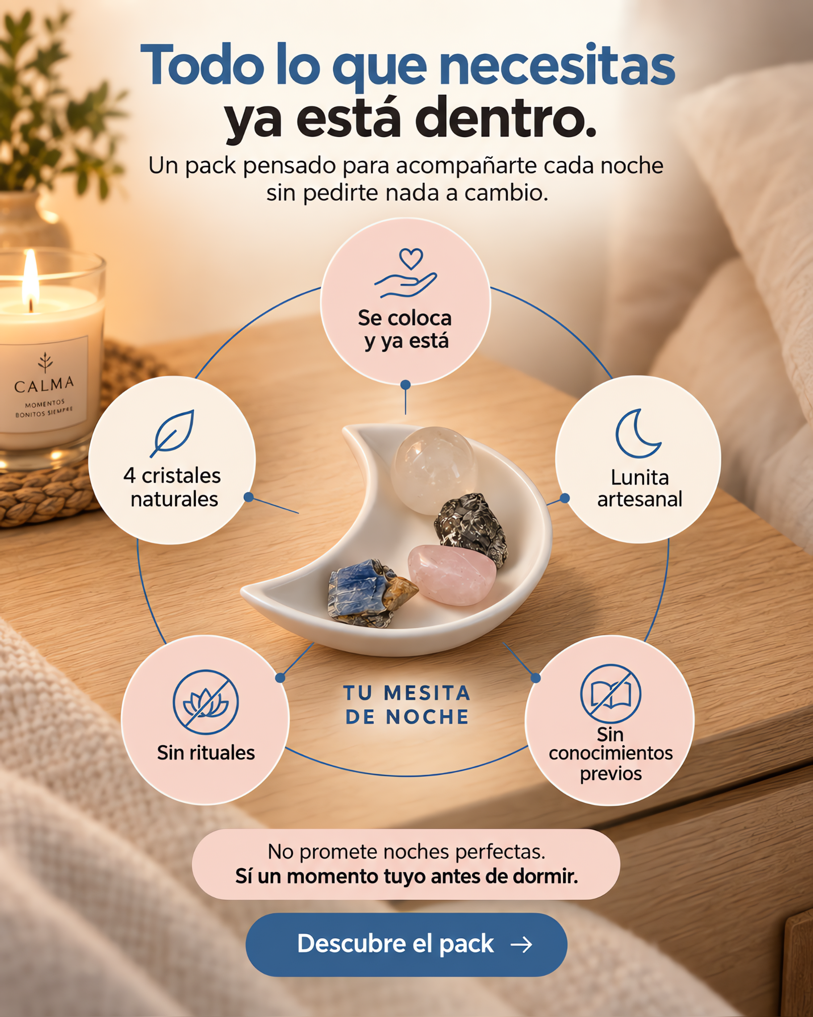 azulito_jc Facebook ad: Las cuatro piedras del descanso