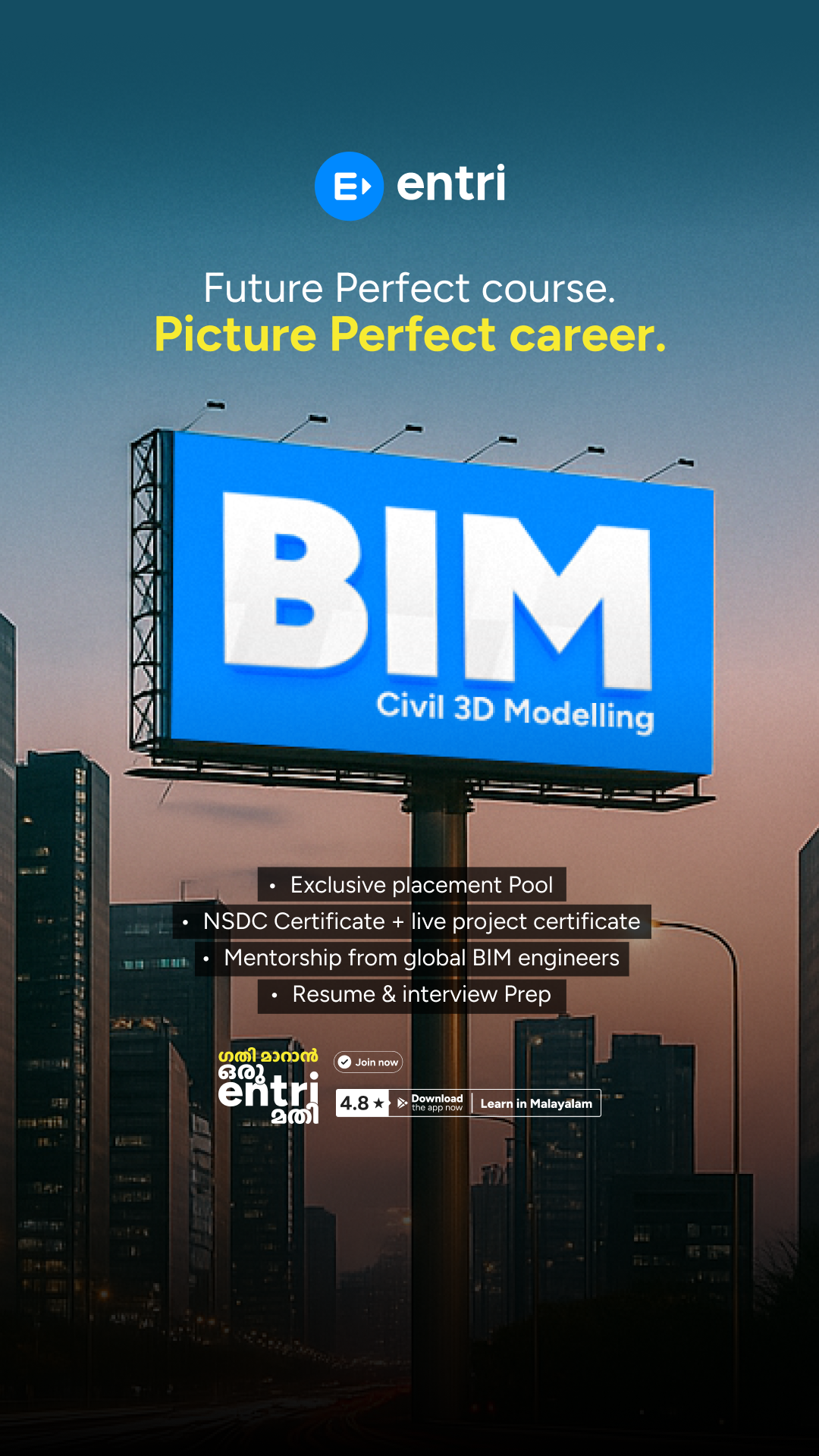 Entri Engineering Jobs Facebook ad