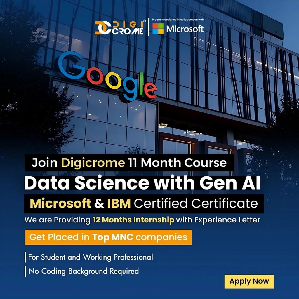 Digicrome - School of Data Science Facebook ad