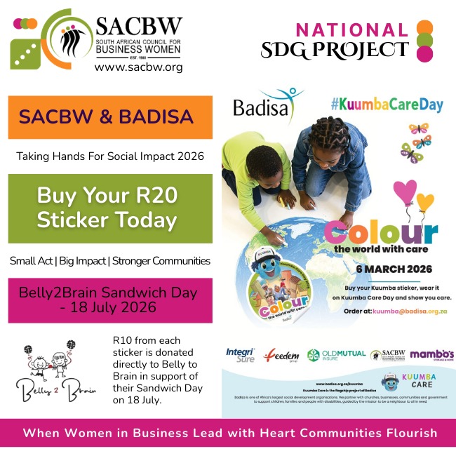 SACBW National Facebook ad: SACBW Takes Hands with Badisa to Colour the…
