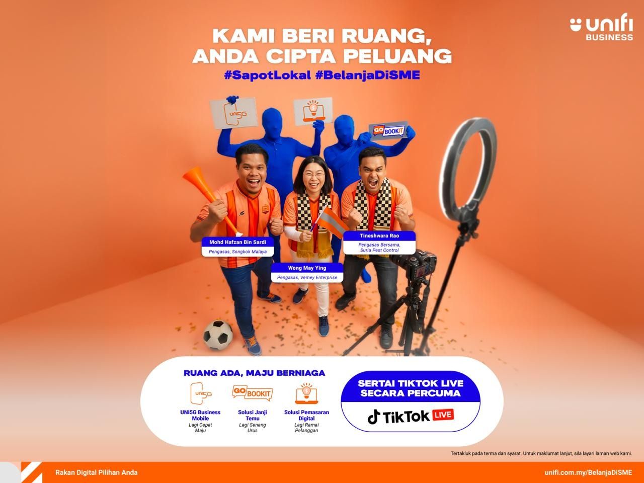 Unifi Business Facebook ad