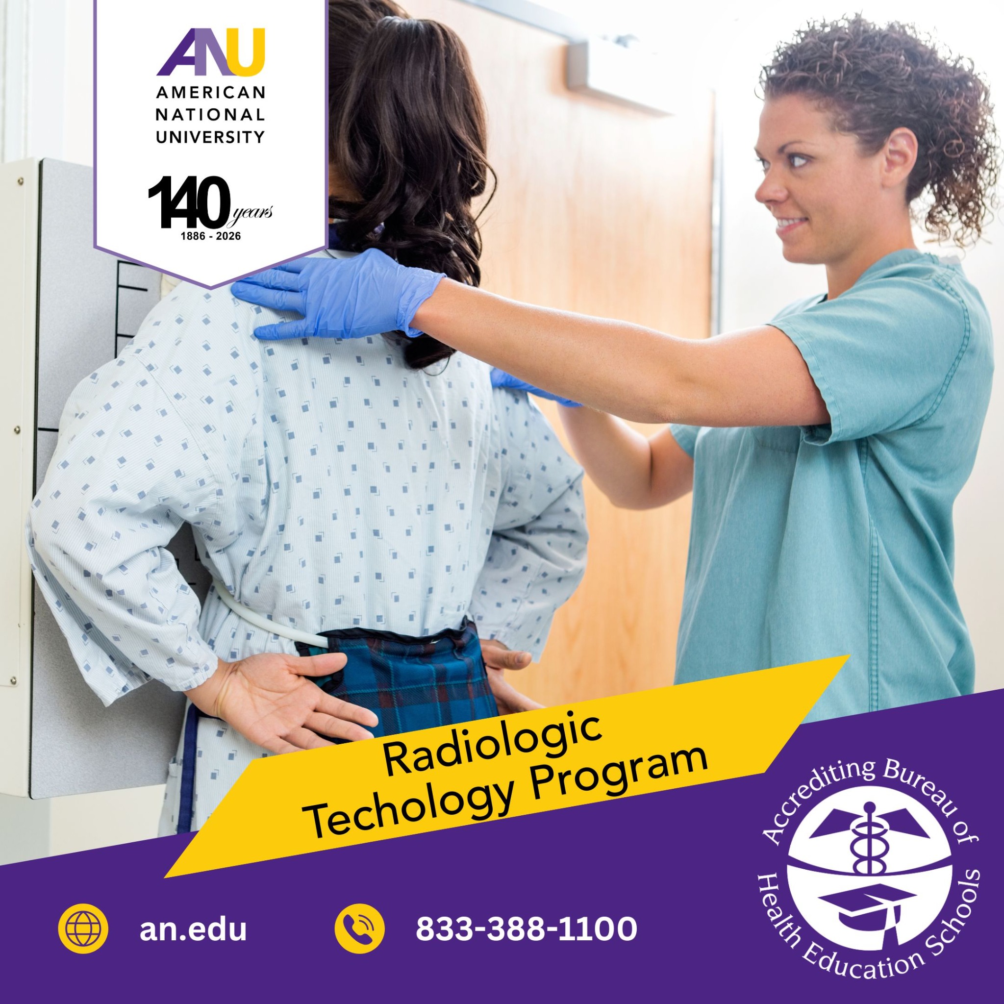 American National University Facebook ad