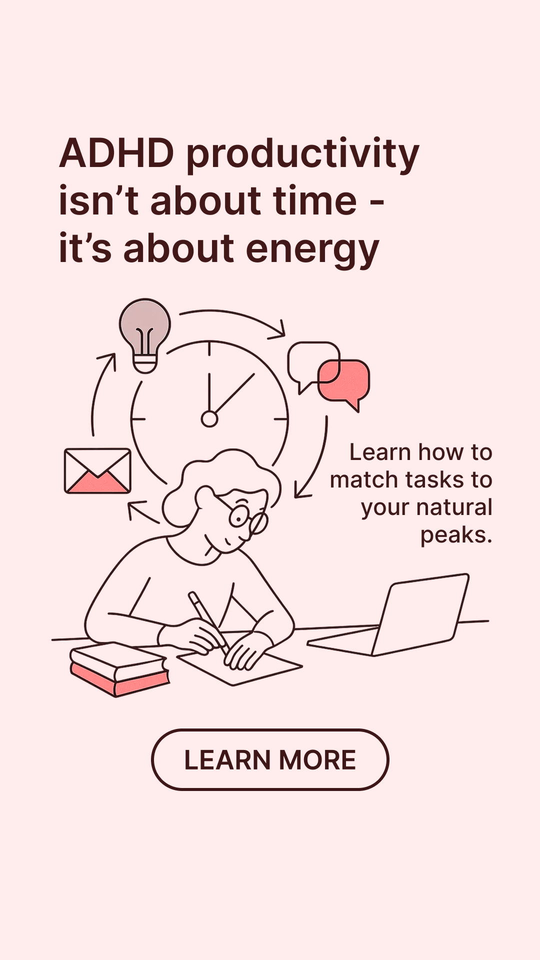 Rewire your ADHD brain Facebook ad