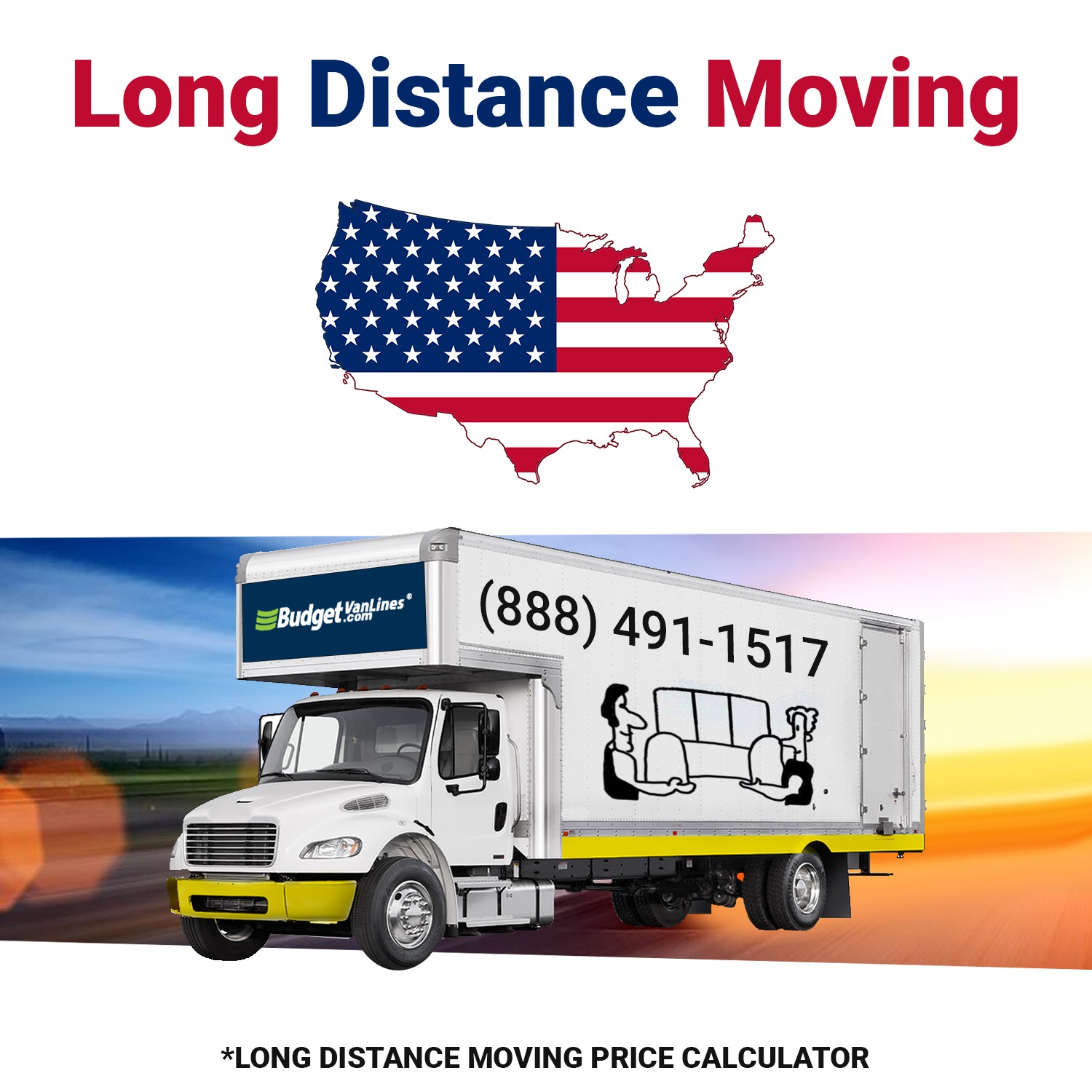 Budget Van Lines Facebook ad