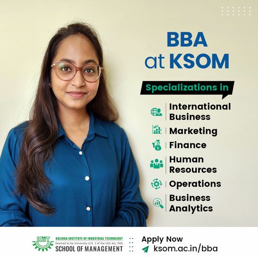 KIIT School of Management - KSOM Facebook ad