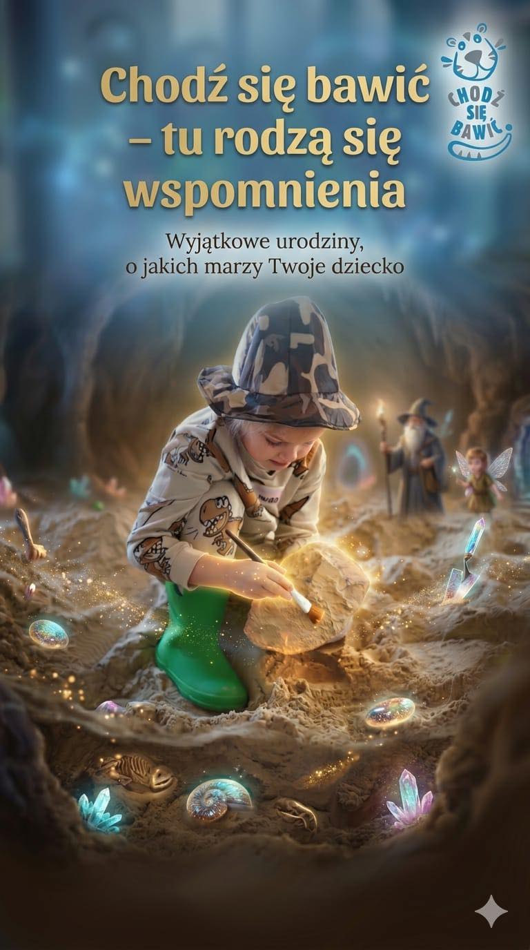 Chodź się bawić Facebook ad: Wyobraź sobie urodziny, na których Ty też odpoczywasz.
