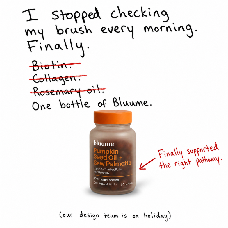 Bluume Facebook ad: Don’t Wait Until It’s Obvious