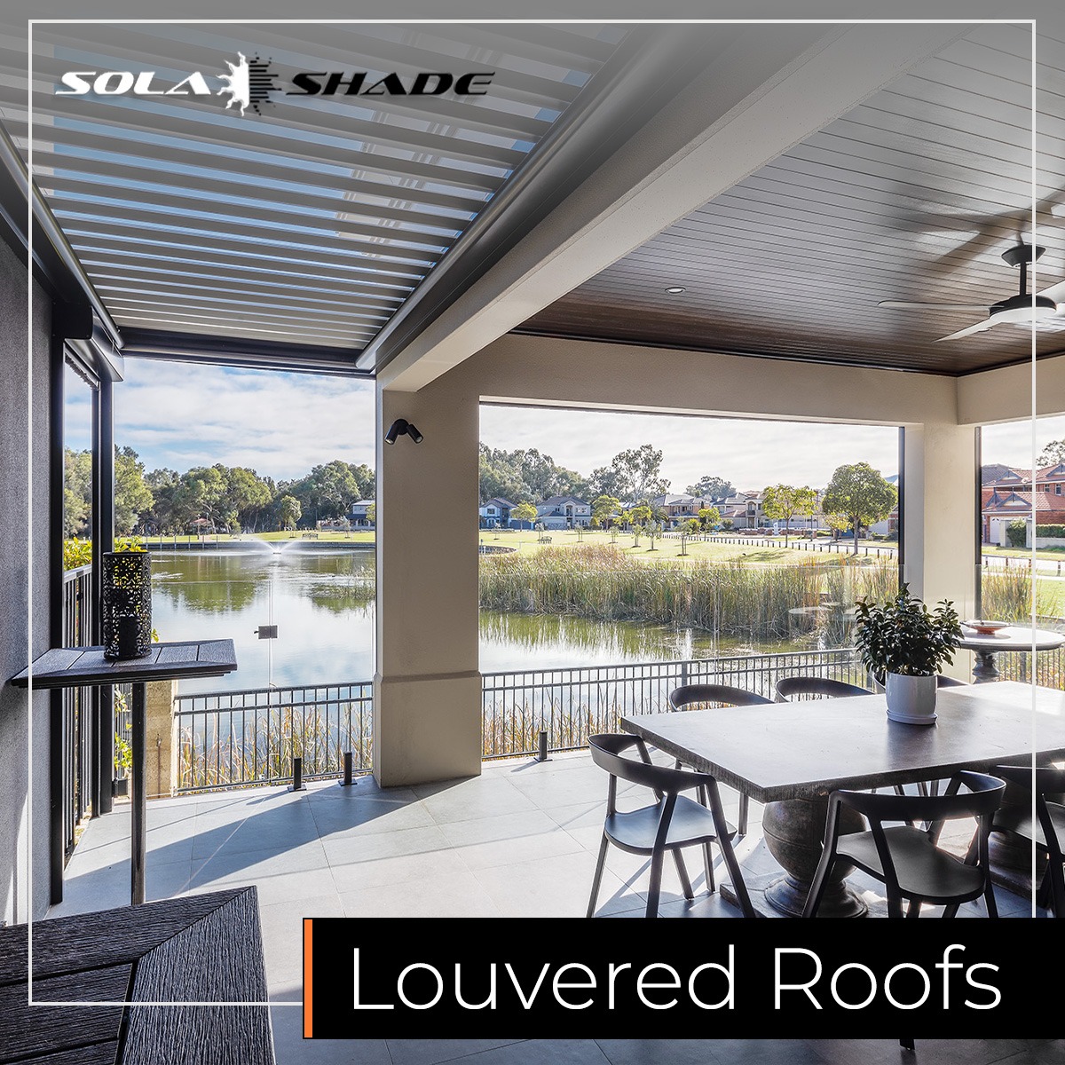 Sola Shade Facebook ad: Experience the Sola Shade Difference!