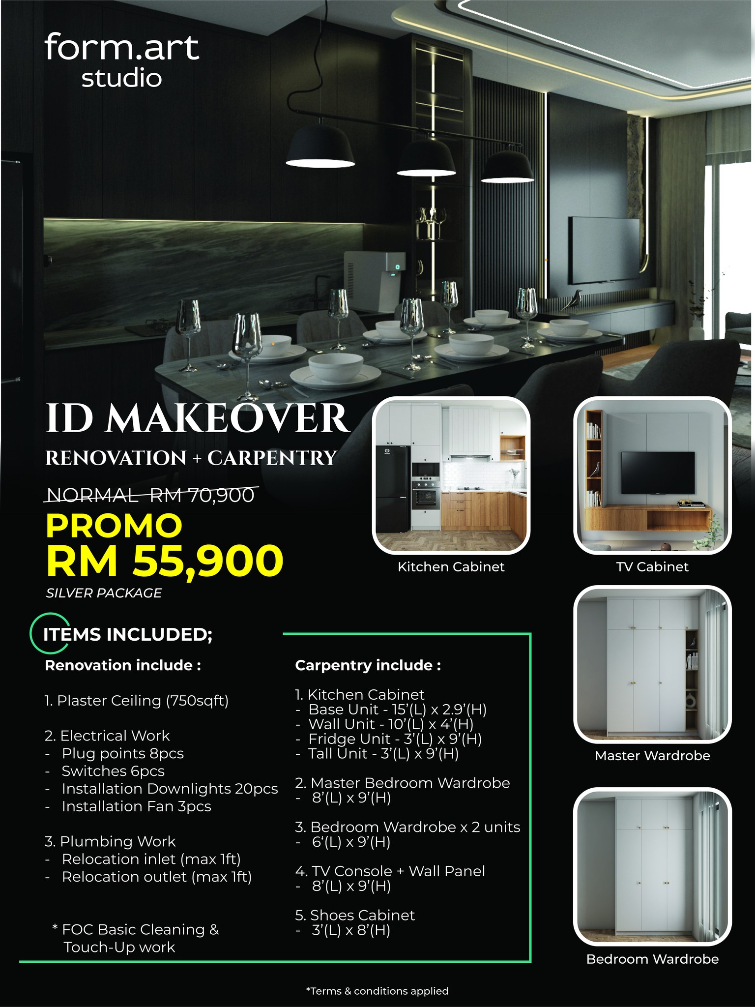 Form.art Studio Facebook ad from Apr 3, 2026