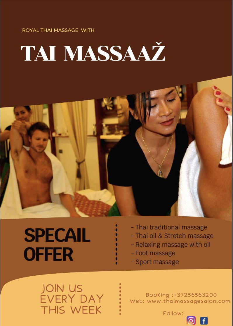 LEONA Tai Massaaž Thai Spa Facebook ad