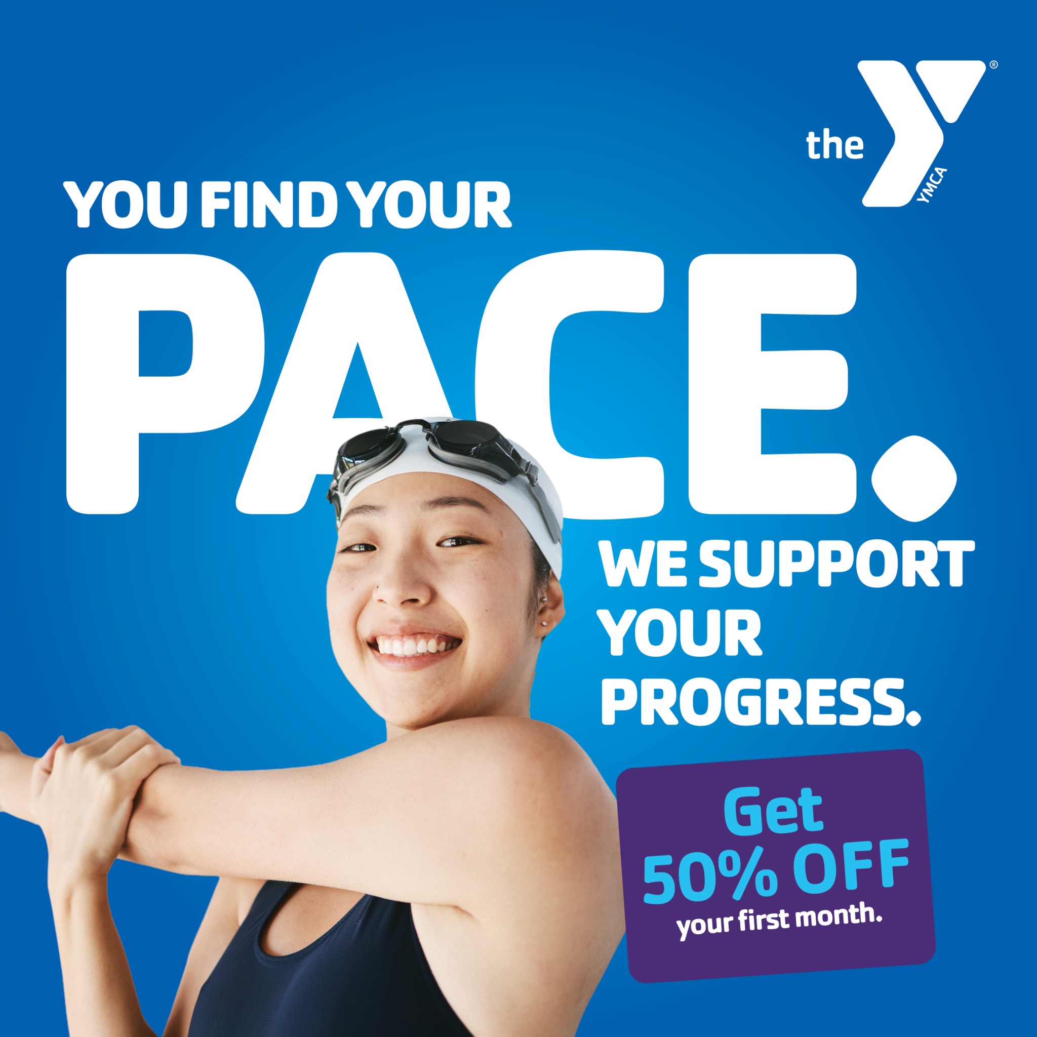 YMCA of Metropolitan Detroit Facebook ad: Stronger Together.