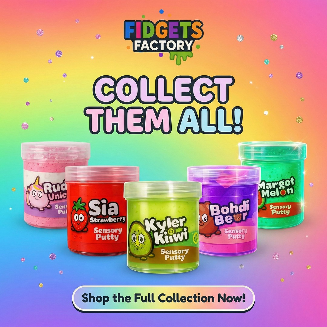 Fidgets Factory Facebook ad: Collect them all!