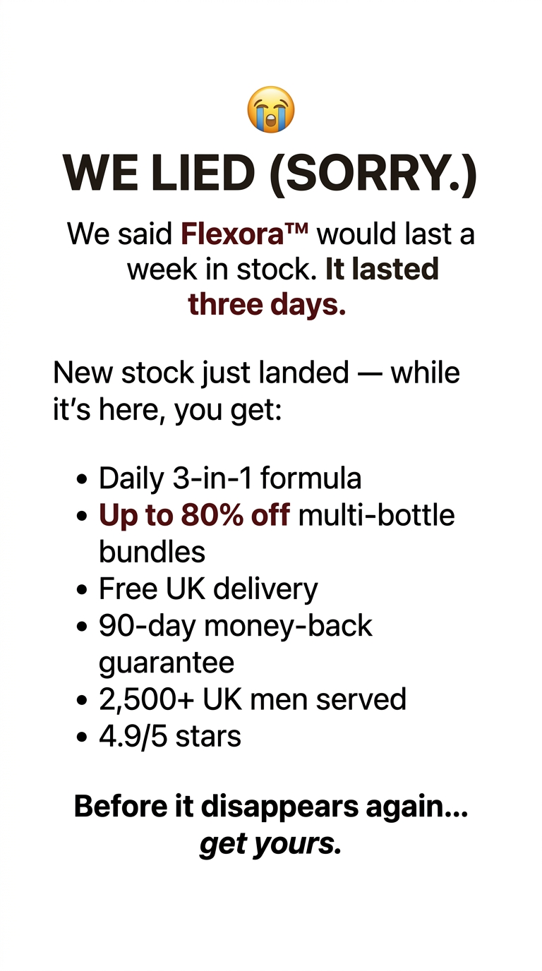 Vitality Today UK Facebook ad: The daily tablet UK men 50+ keep re-ordering