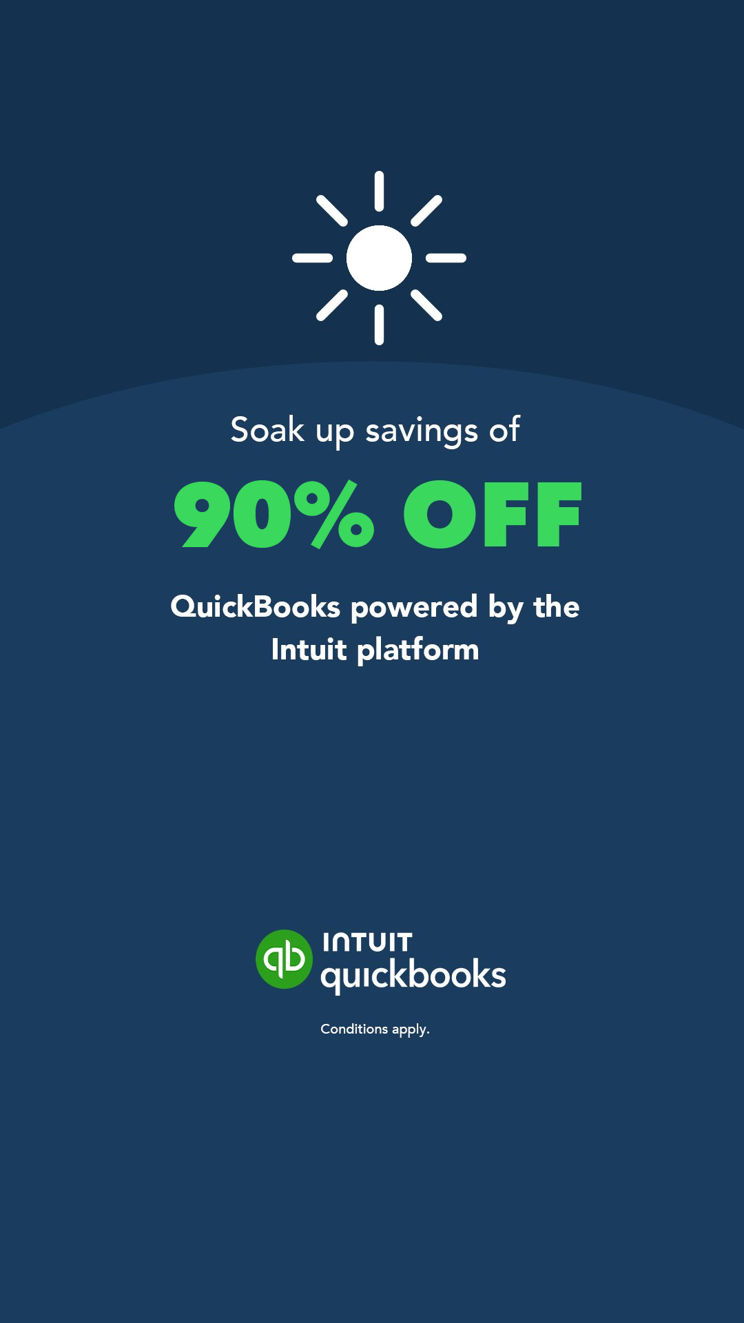 Intuit QuickBooks Facebook ad from Sep 8, 2026