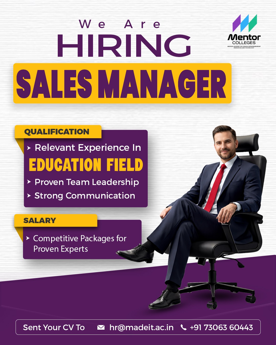 Mentor Colleges Facebook ad