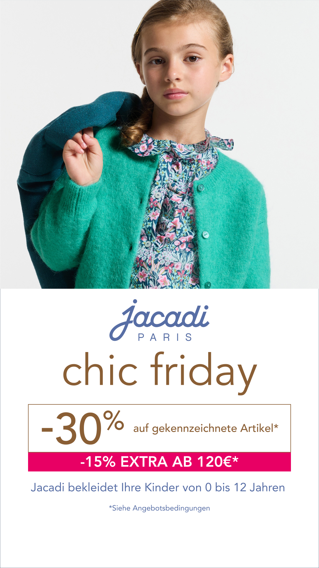 Jacadi Facebook ad