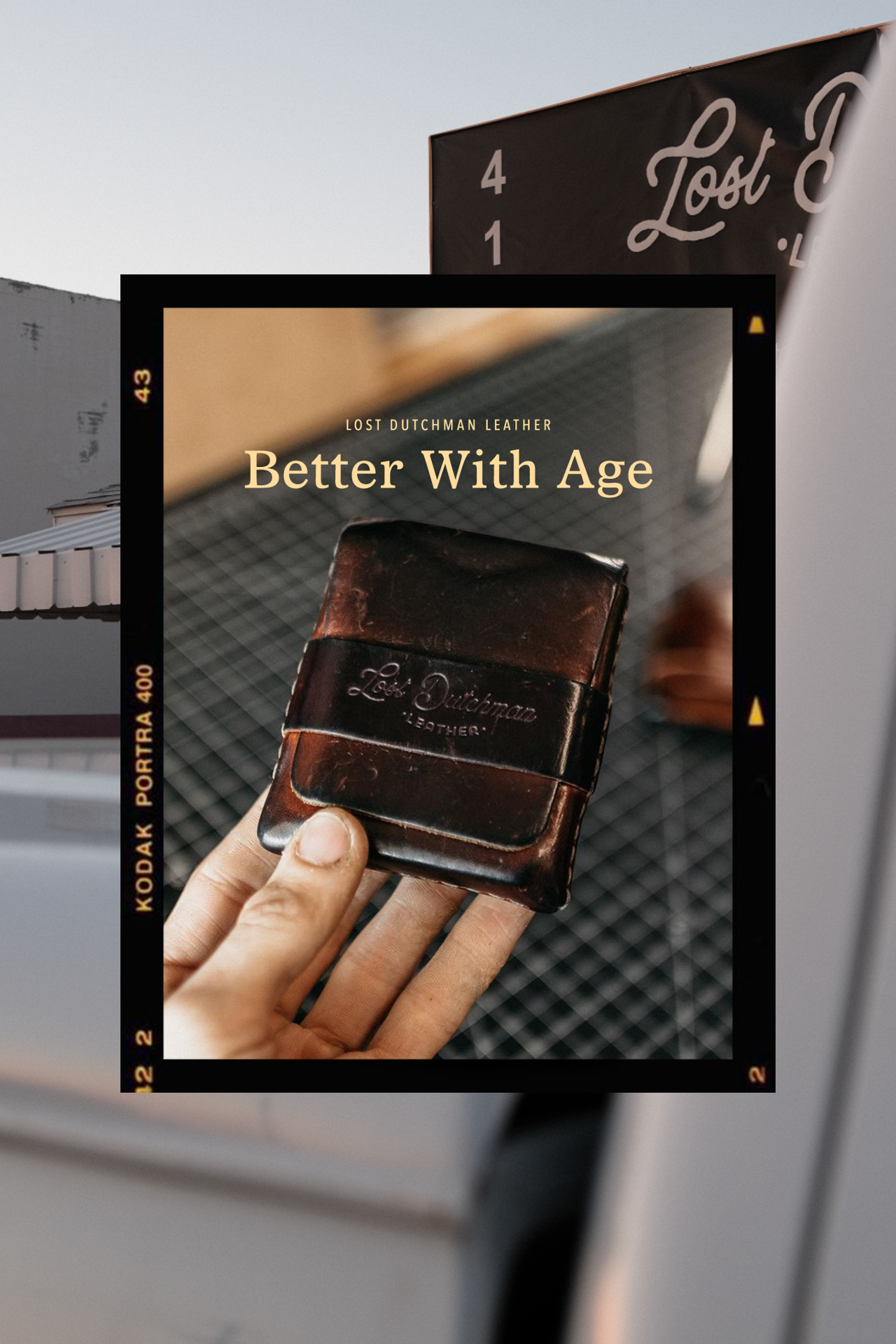 Lost Dutchman Leather Goods Facebook ad