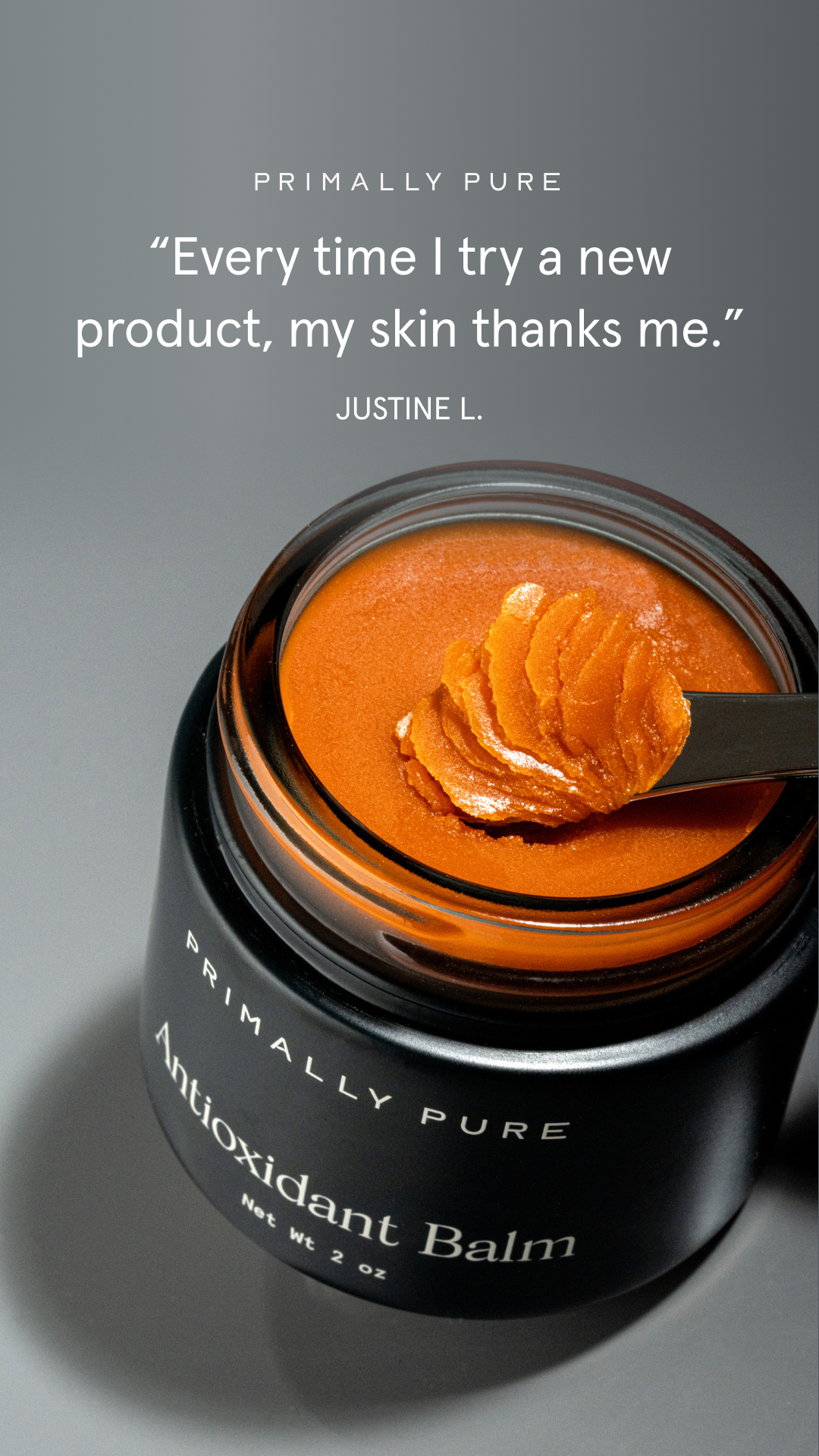 Primally Pure Skincare Facebook ad