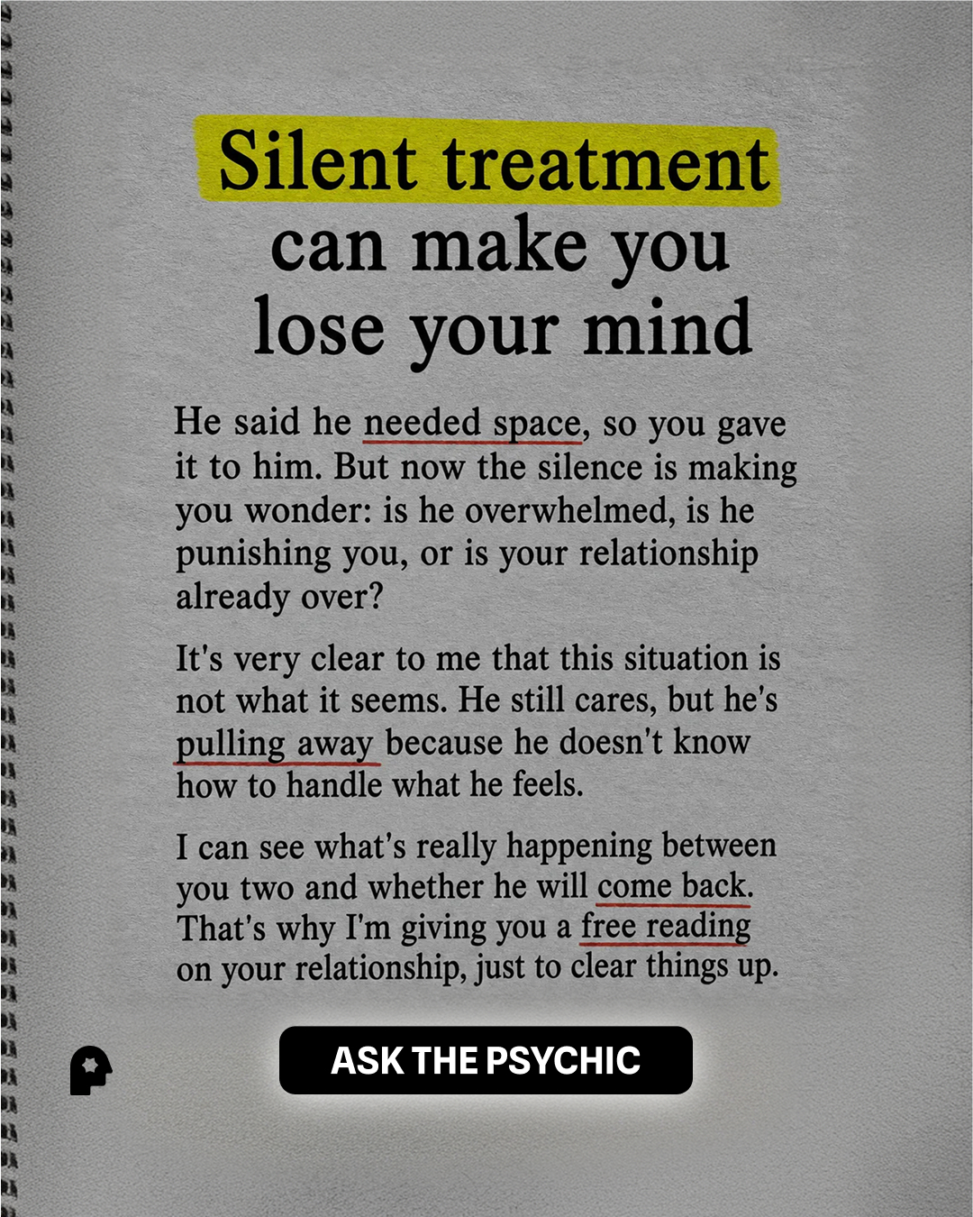 Your Relationship Advisor Facebook ad