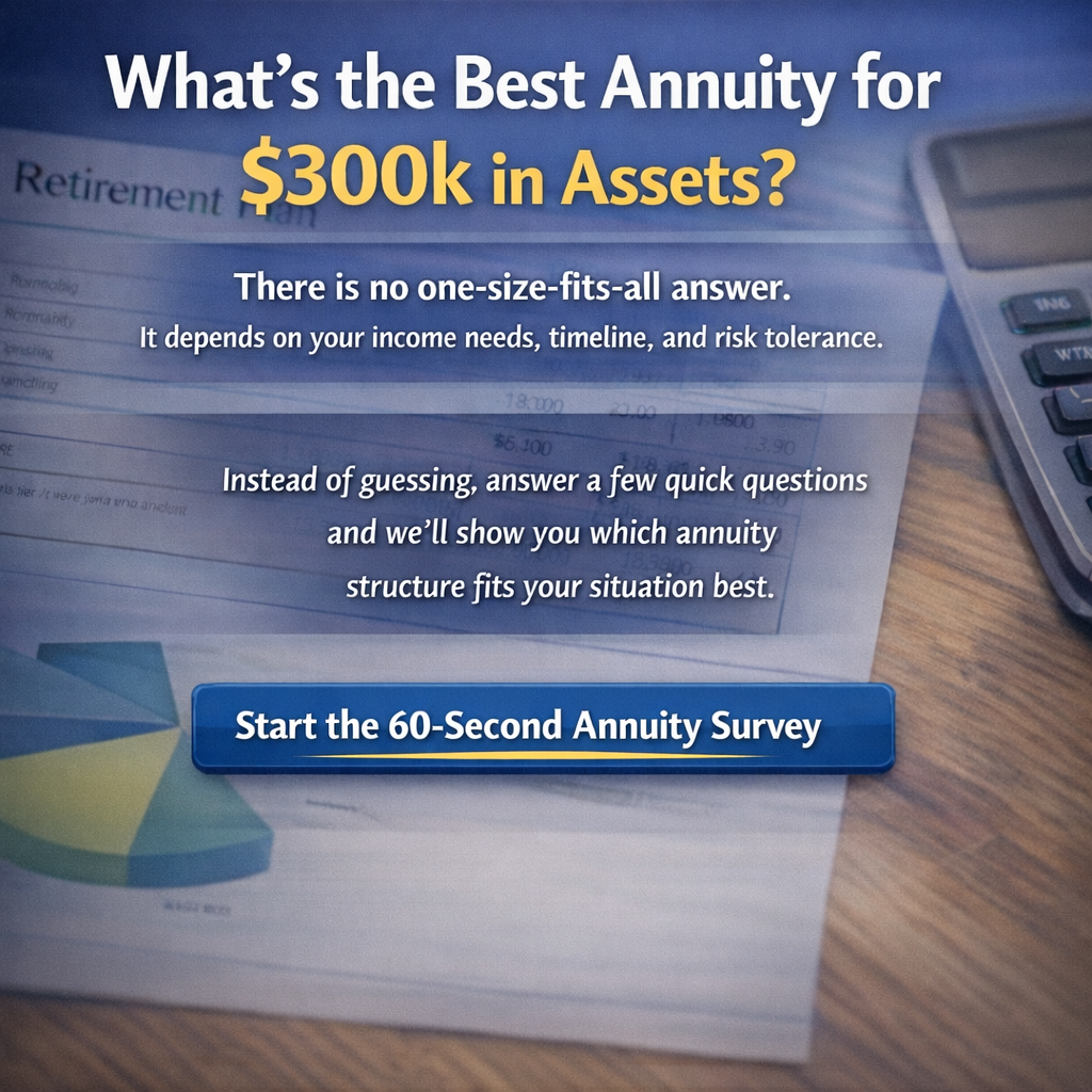 JF Wealth Strategies & Insurance Solutions Facebook ad: Finding the Right Annuity Structure