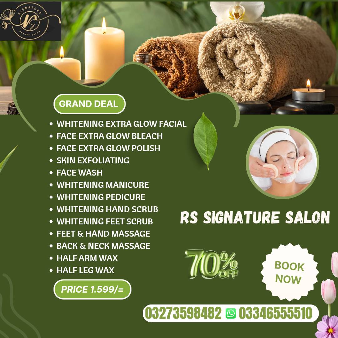 RS signature salon Facebook ad