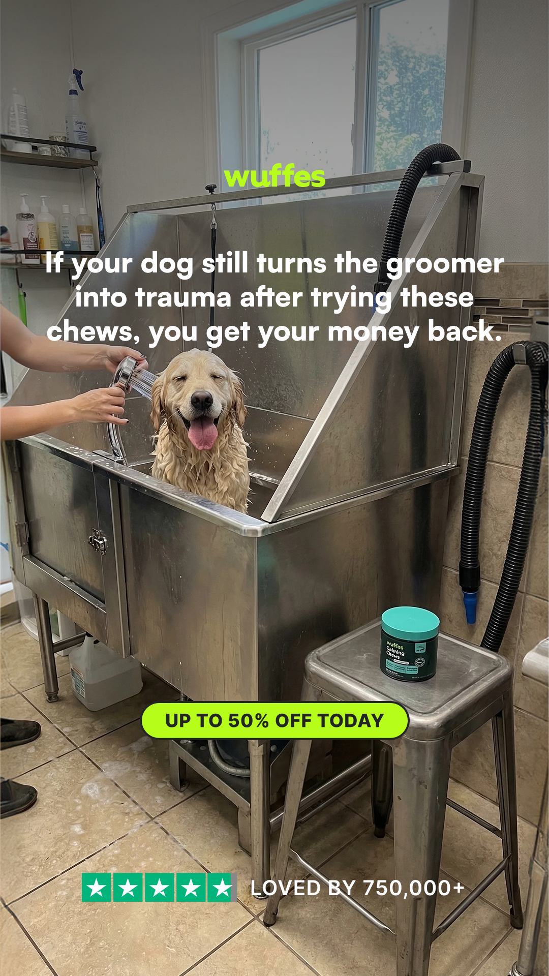 Wuffes Facebook ad