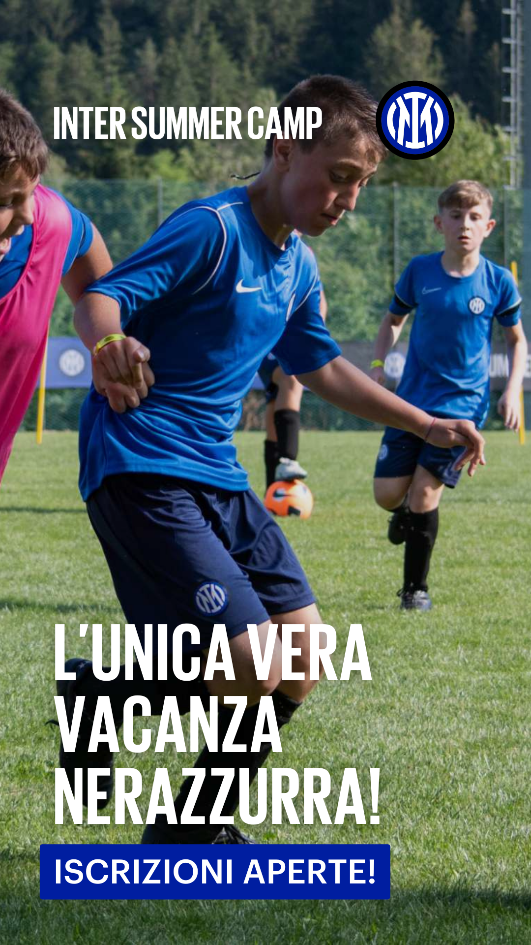 Inter Summer Camp Facebook ad from Feb 24, 2026