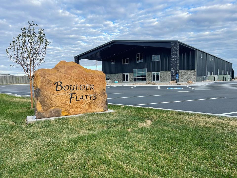 Boulder Flatts Facebook ad: Wedding and Event Venue located in Grand Island…