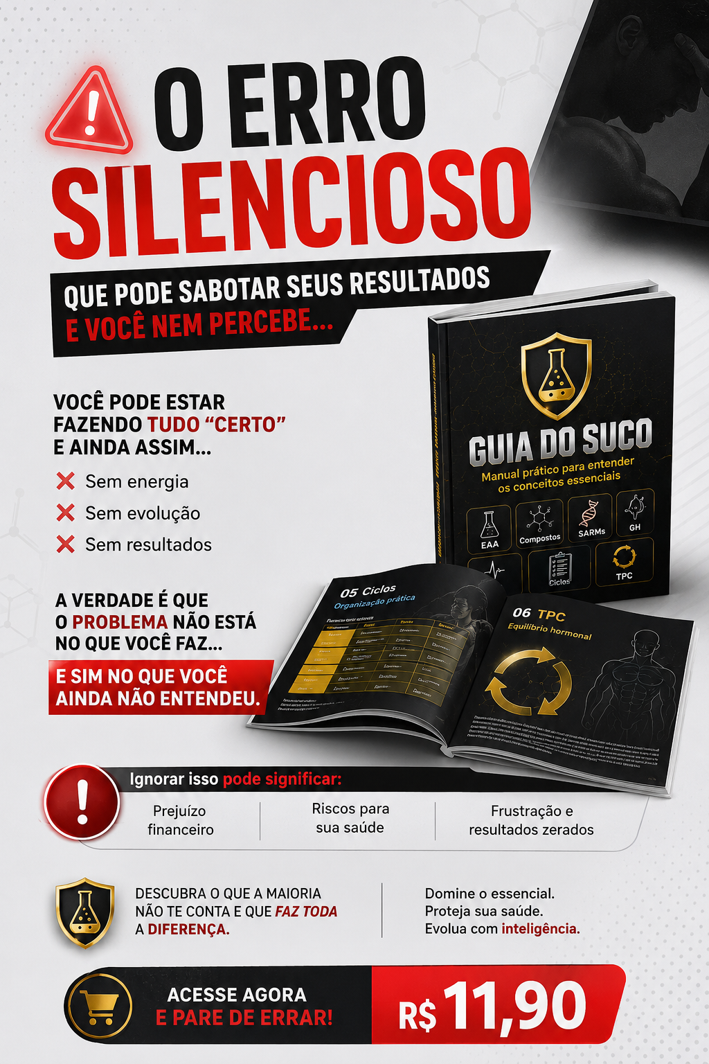 Felipe Sempe Facebook ad: Pare de decidir no escuro