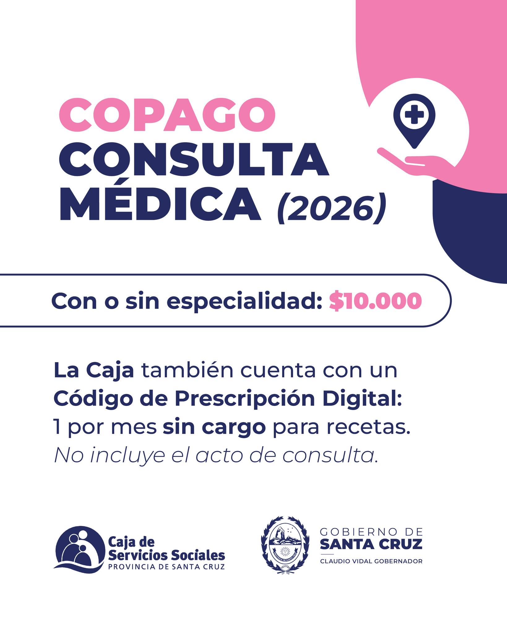 Caja de Servicios Sociales de Santa Cruz Facebook ad: El copago tiene valores definidos y es tu…