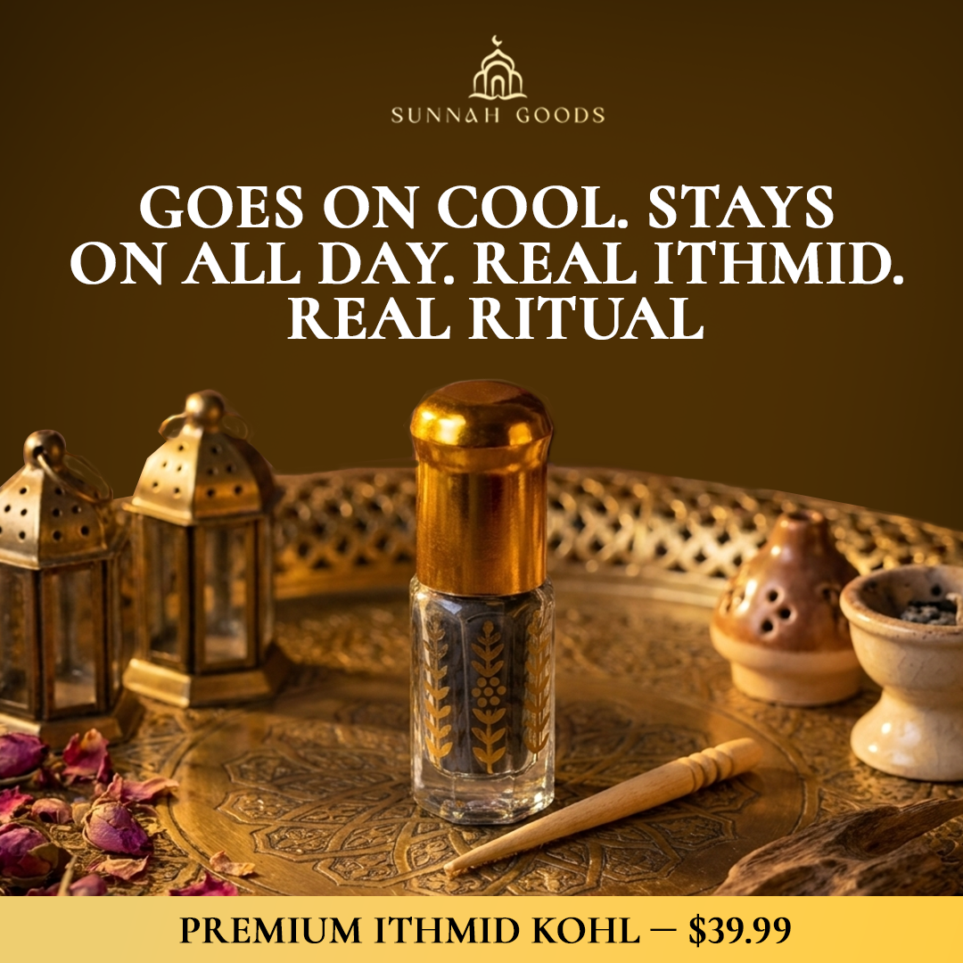 Sunnah Goods Facebook ad: Authentic Ithmid Kohl