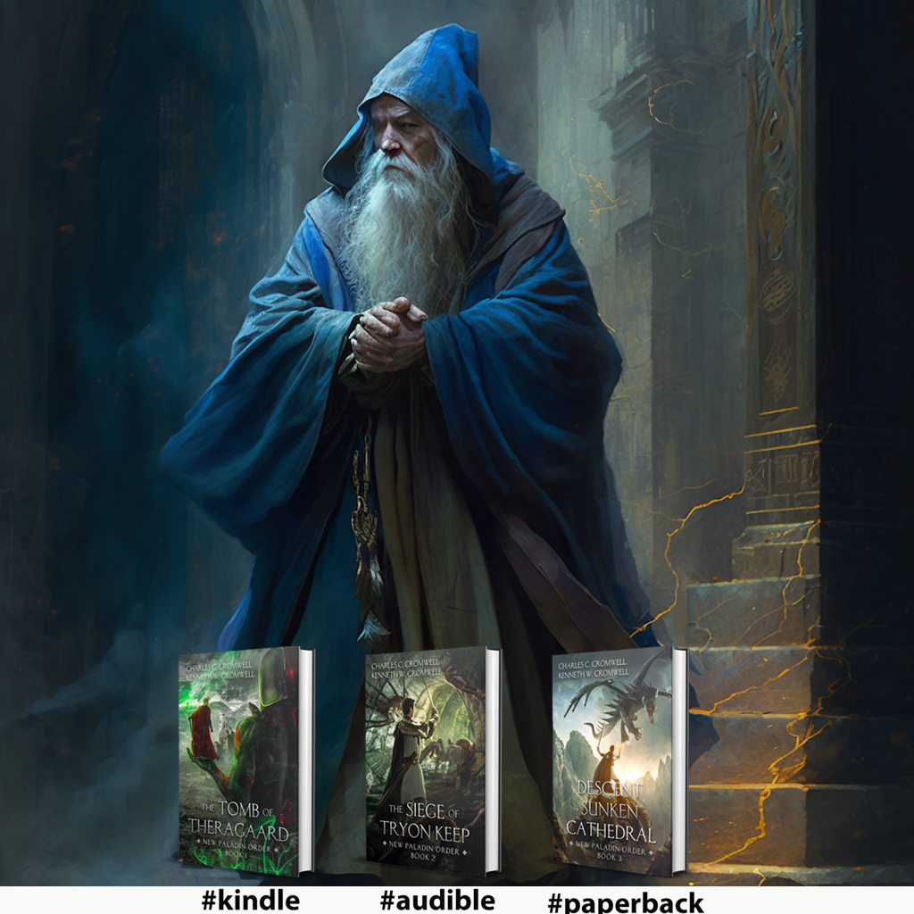 Kenneth Cromwell - Author Facebook ad: Embark on The New Paladin Order, a thrilling…