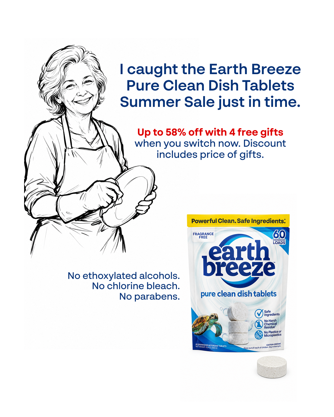 Earth Breeze Facebook ad