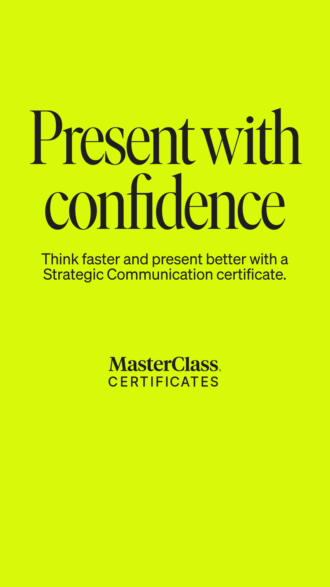 MasterClass Facebook ad