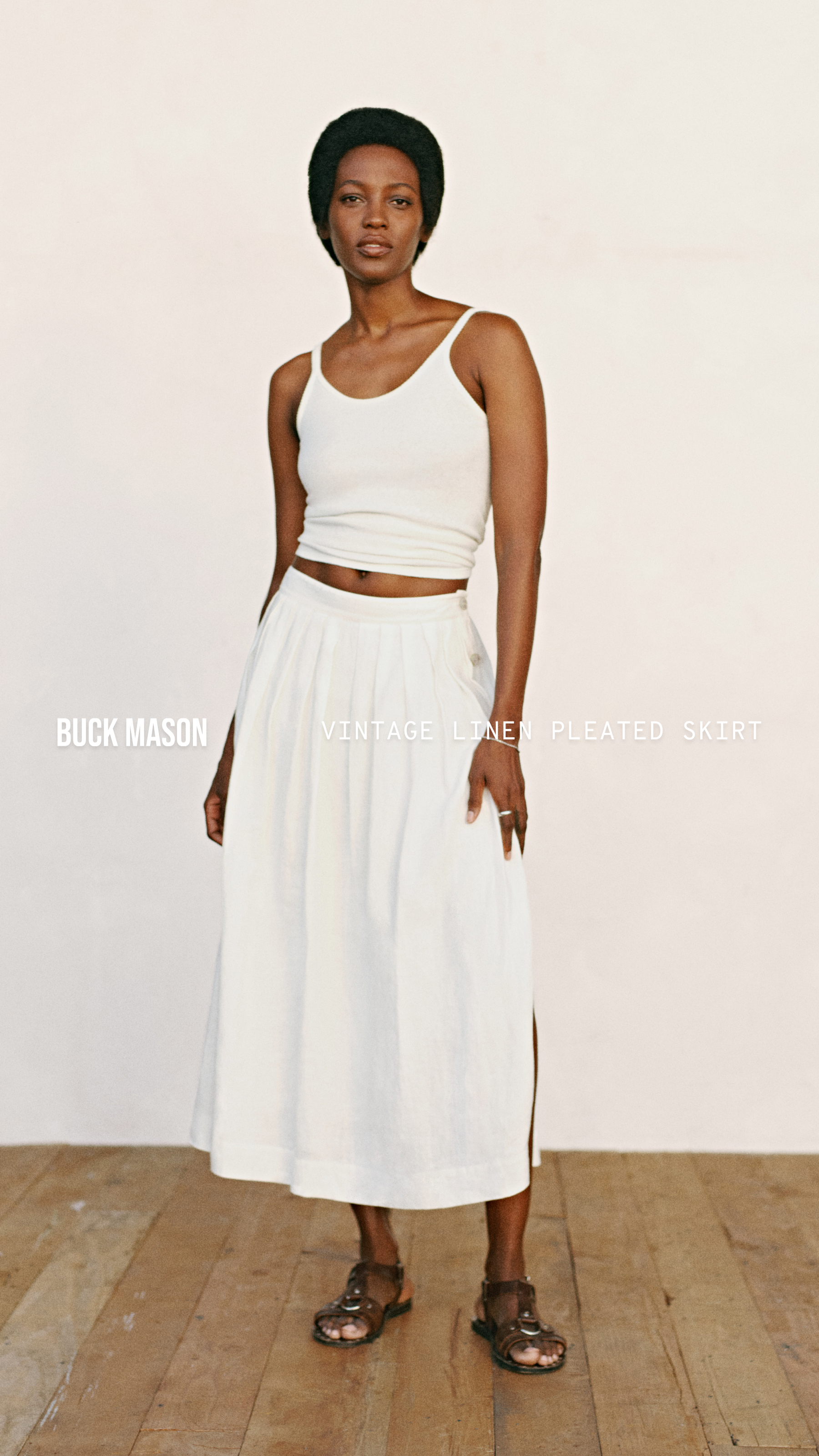 Buck Mason Women's Facebook ad