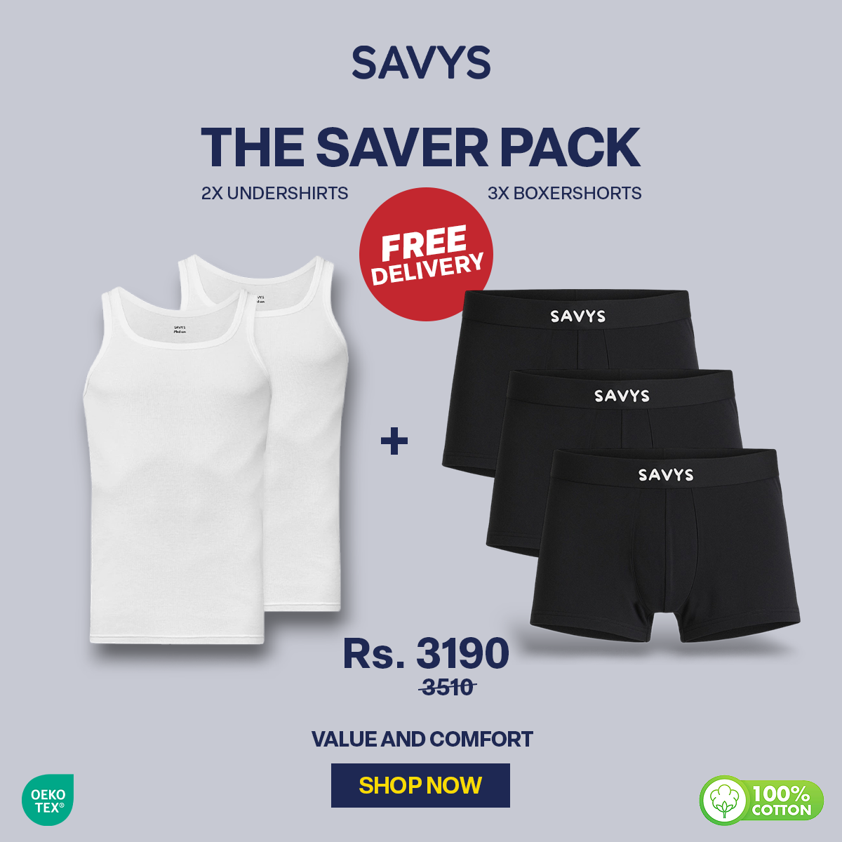Savys Facebook ad