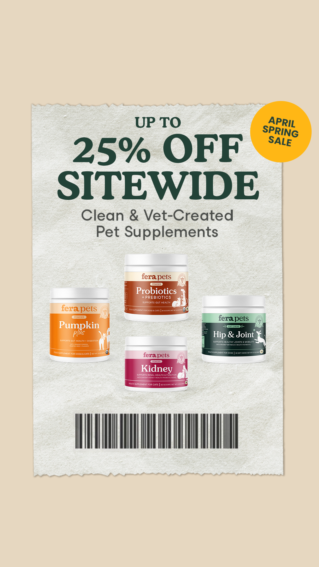 Fera Pets Facebook ad