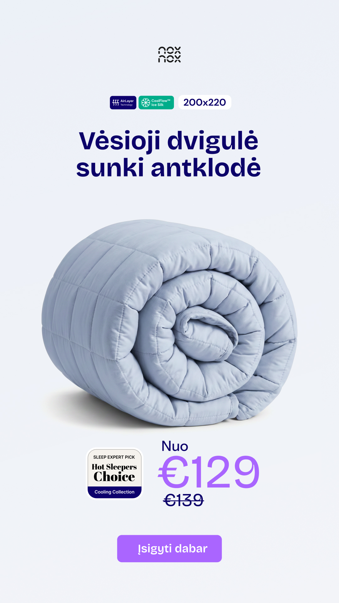 Noxnox Facebook ad